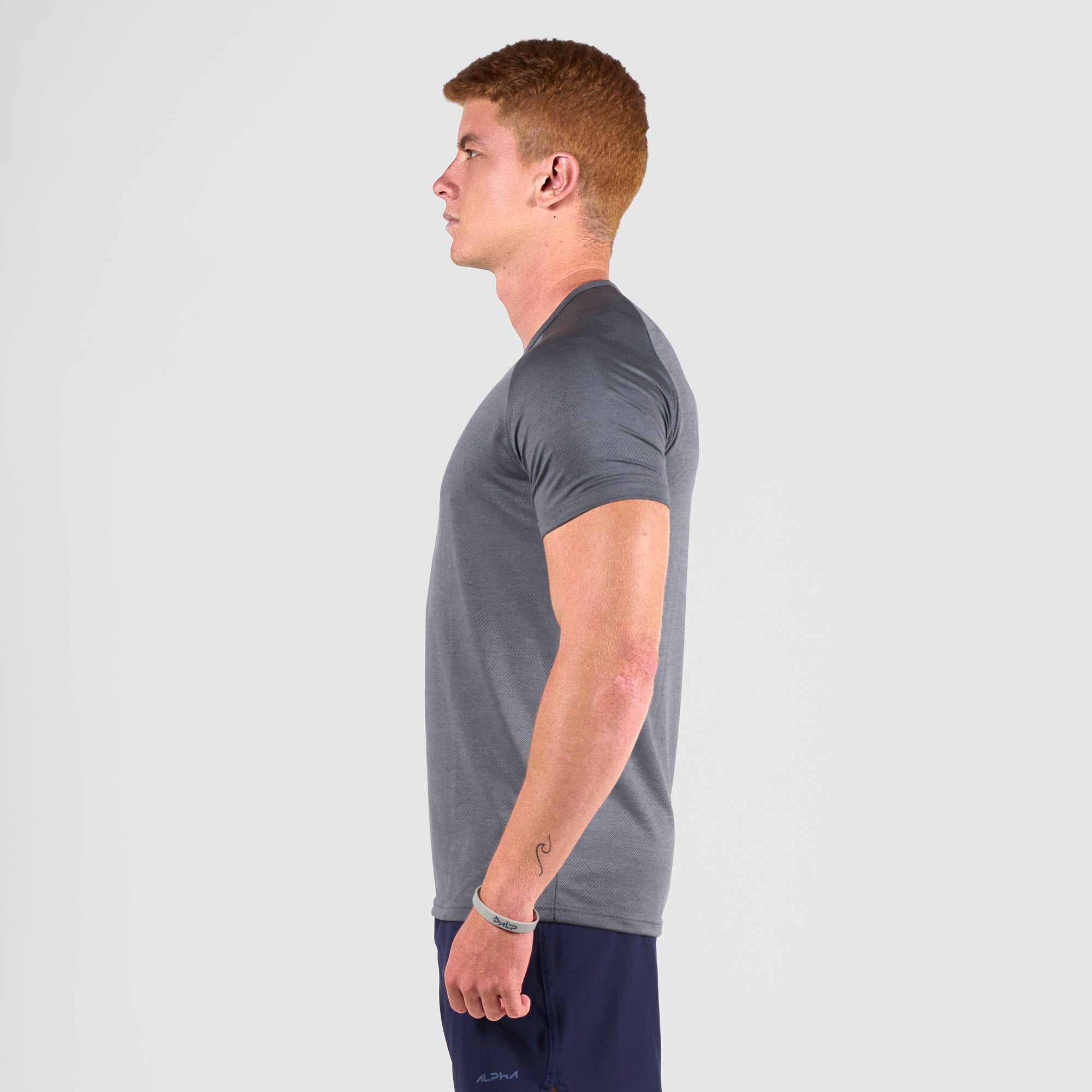 Camiseta Dry Haze Lupus Cinza Grafite