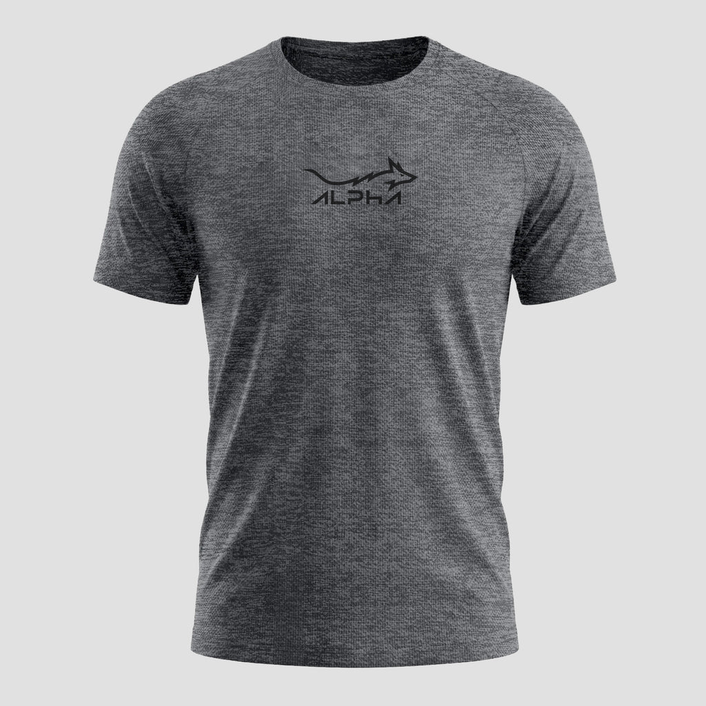 Camiseta Dry Fit Fluid Move Chumbo