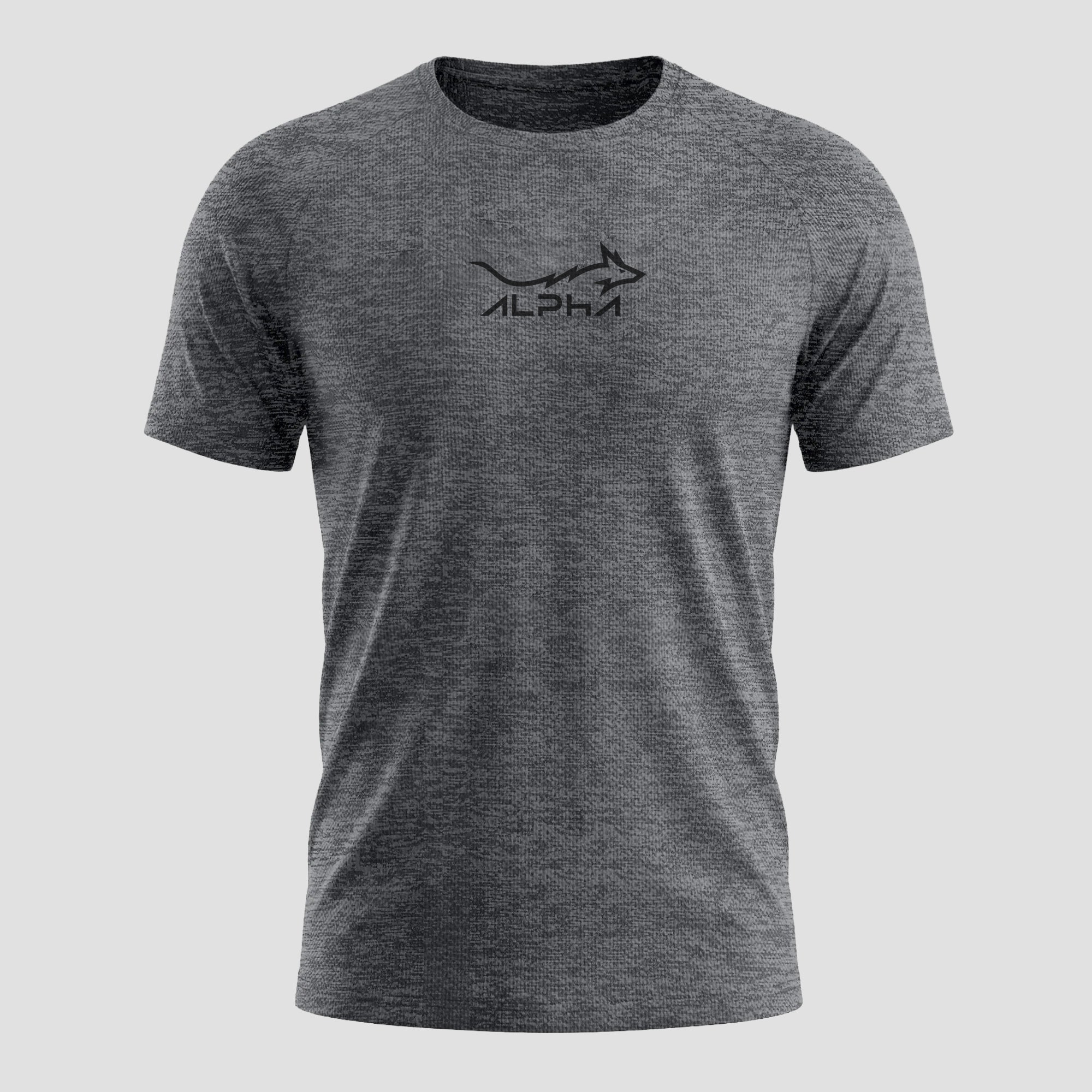 Camiseta Dry Fit Fluid Move Chumbo