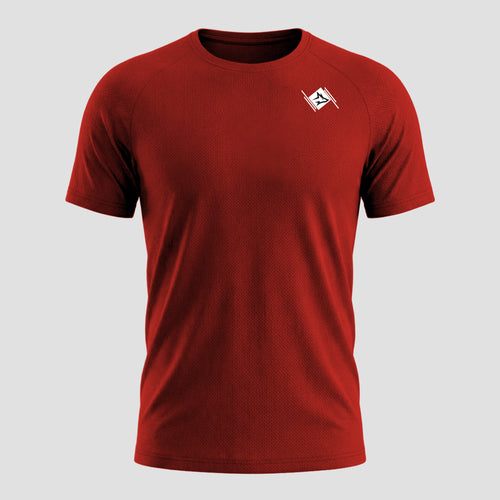 Camiseta Dry Fit Lupus Form Vermelho Acerola
