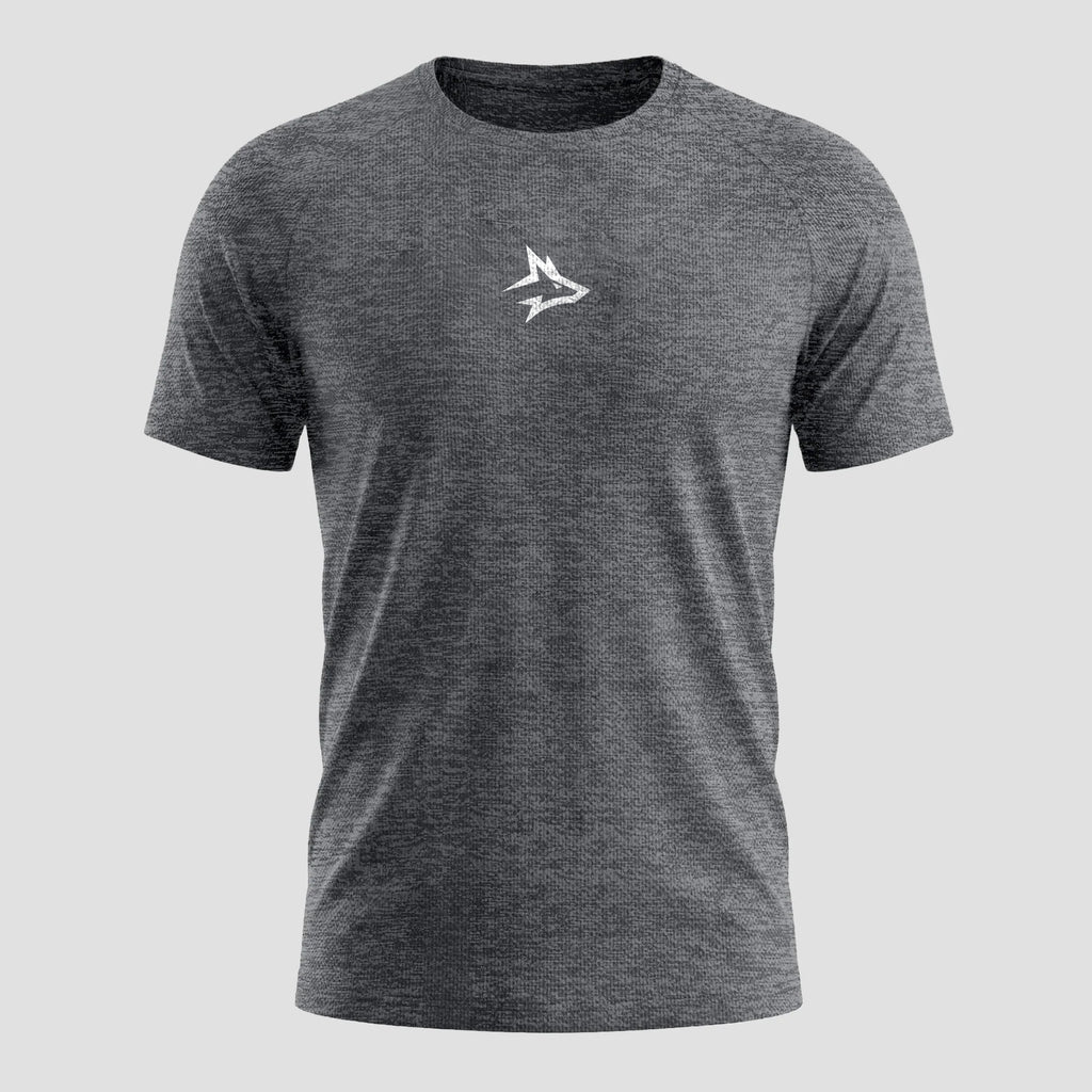 Camiseta Dry Fit Middle Lupus Mescla Cinza