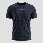 Camiseta Dry Fit  New Fluid Mescla Marinho