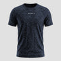 Camiseta Dry Fit  New Fluid Mescla Marinho