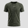 Camiseta Dry Fit  New Fluid Mescla Verde
