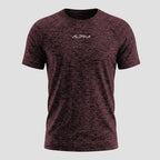 Camiseta Dry Fit  New Fluid Mescla Vinho