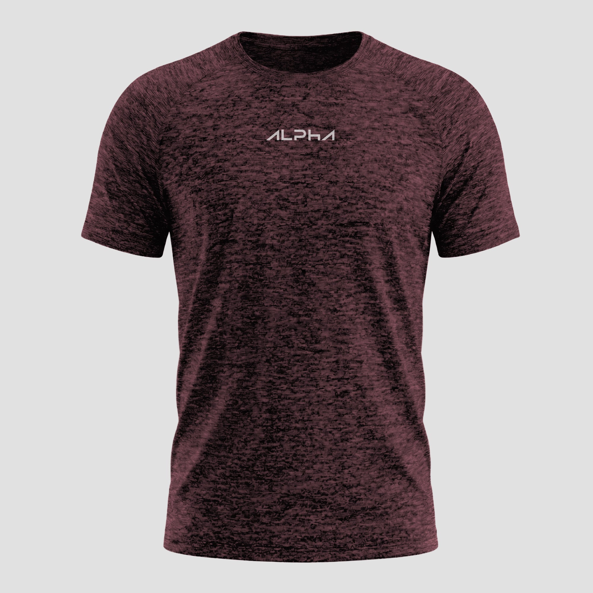 Camiseta Dry Fit  New Fluid Mescla Vinho