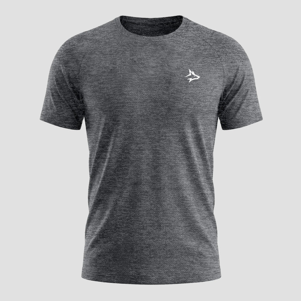 Camiseta Dry Fit New Lupus Mescla Cinza