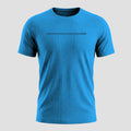 Camiseta Dry Fit Parallel Line Azul Safira