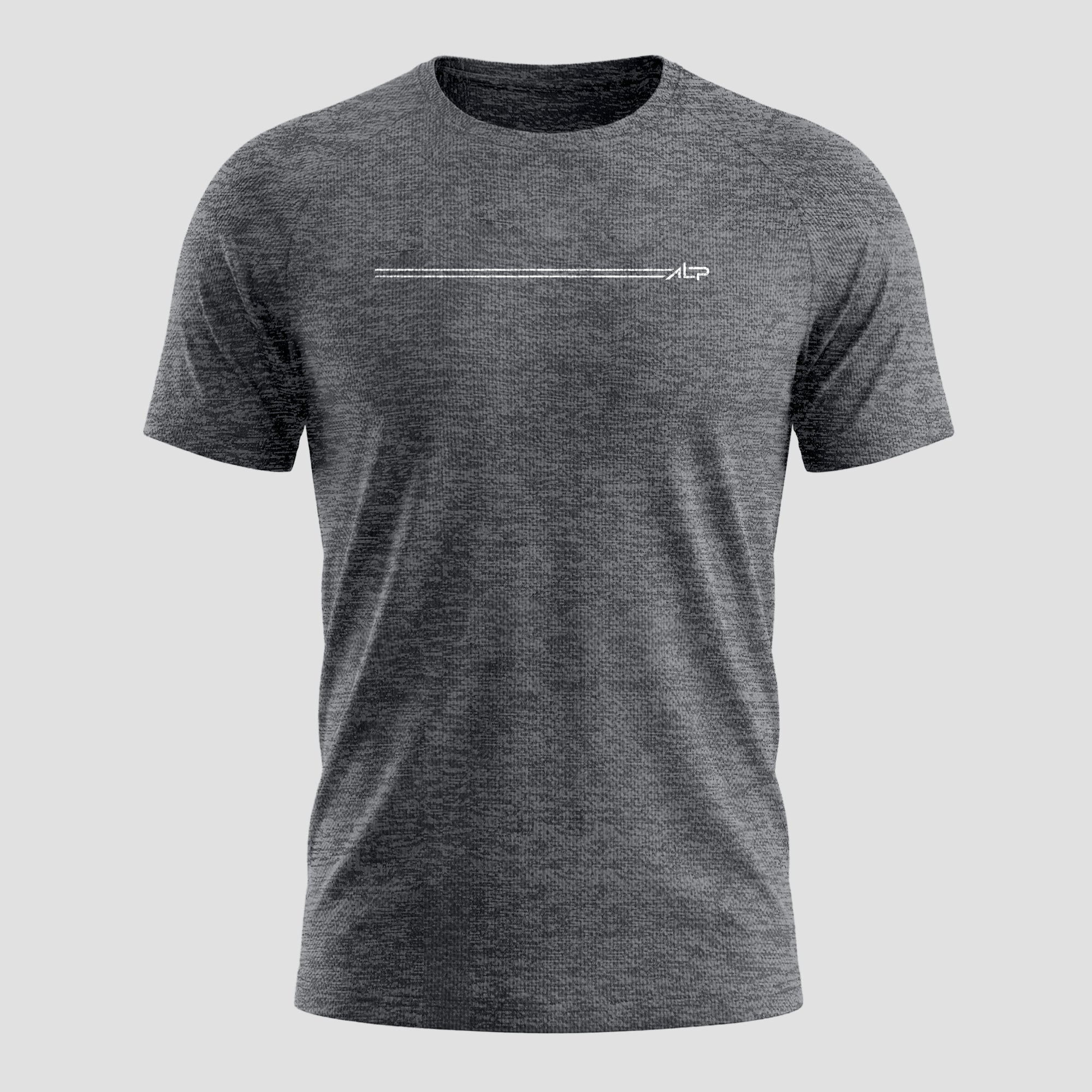 Camiseta Dry Fit Parallel Line Chumbo