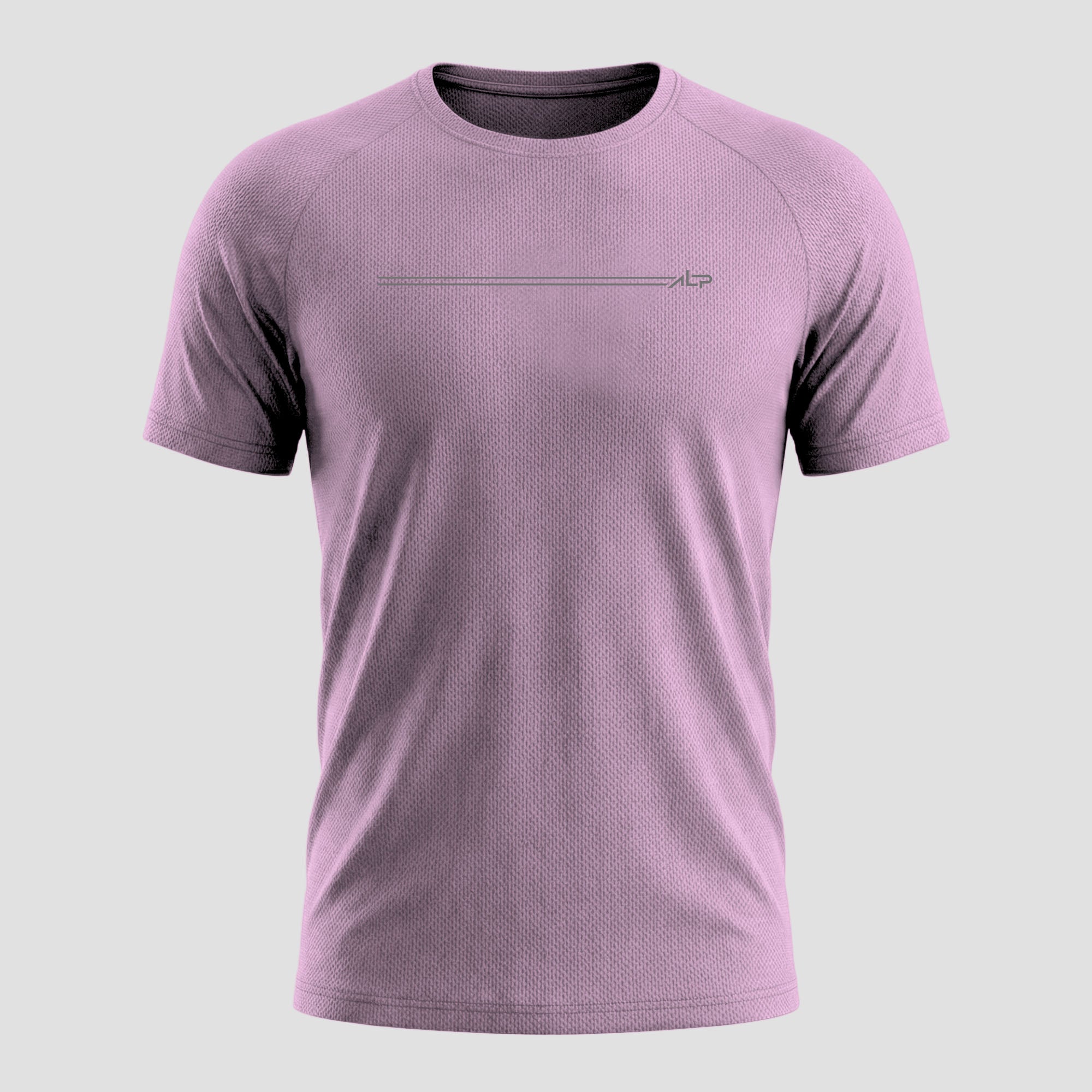 Camiseta Dry Fit Parallel Line Rosa Pétala