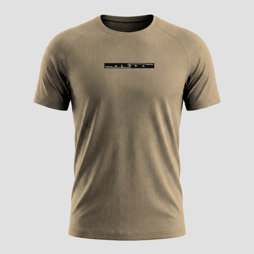 Camiseta Dry Fit Surface Form Caqui Monk