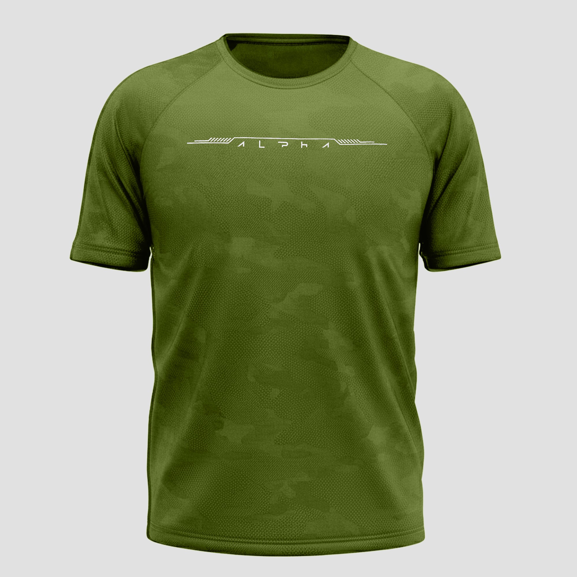 Camiseta Dry Haze Horizon Verde Oliva