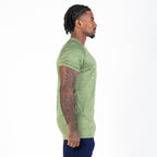 Camiseta Dry Fit New Fluid Mescla Verde Pistache