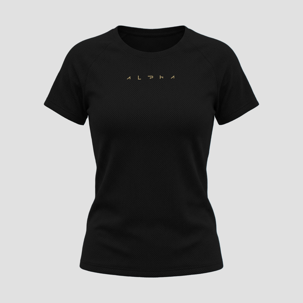 Camiseta Feminina Dry Fit New Horizon Preto