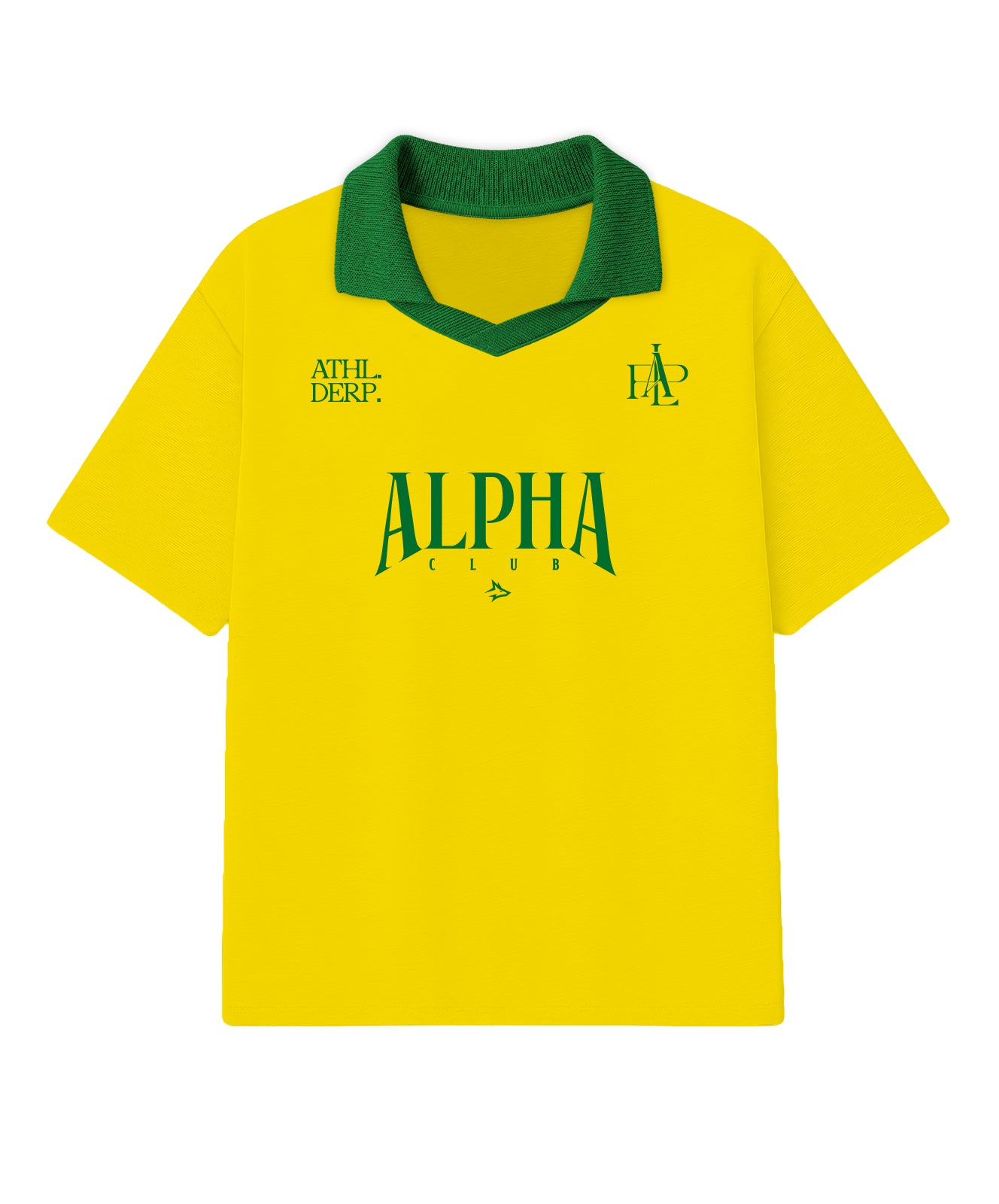 Camiseta Oversized Alpha Club Amarelo Clássico