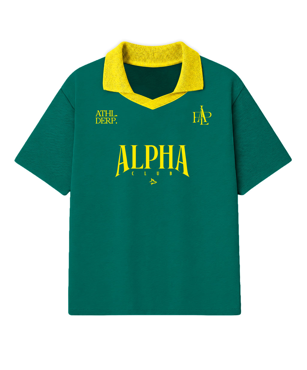 Camiseta Oversized Alpha Club Verde Bandeira