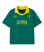 Camiseta Oversized Alpha Club Verde Bandeira