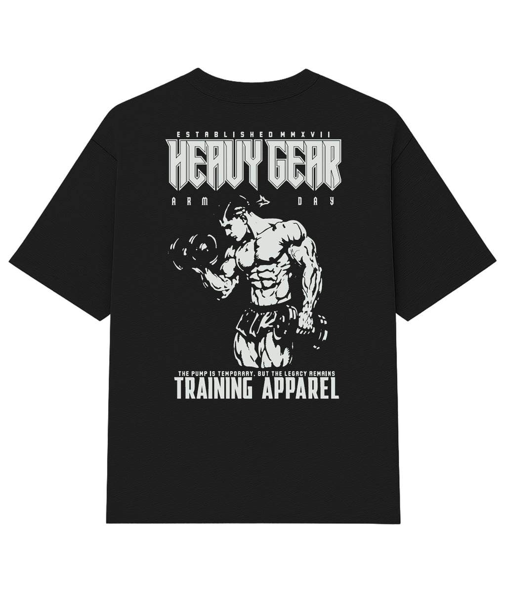 Camiseta Oversized Brutal Preto