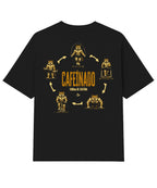 Camiseta Oversized Caffeine Preto