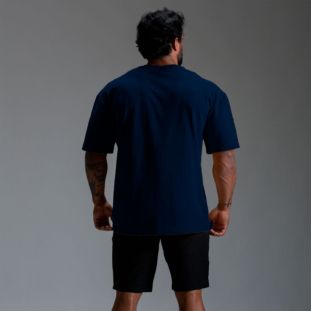 Camiseta Oversized Classic Azul Marinho