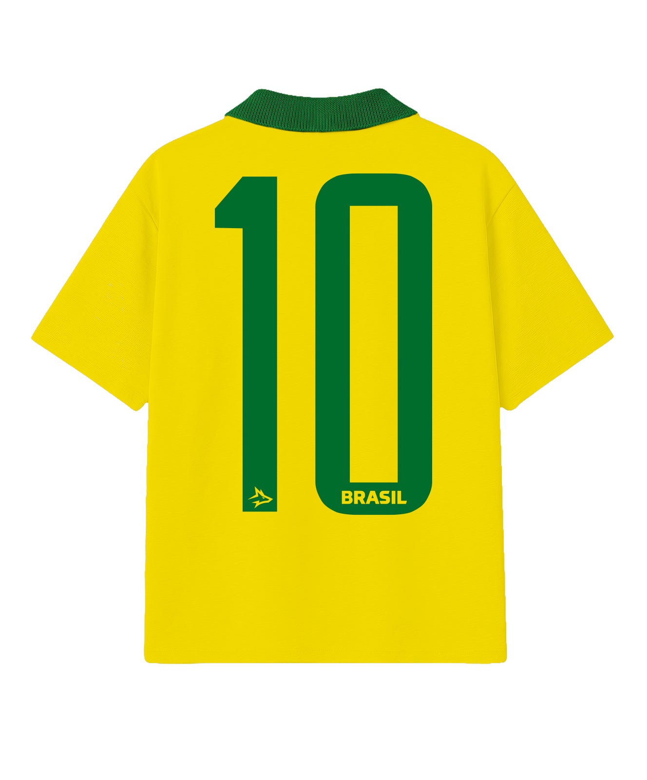 Camiseta Oversized Conquista Amarelo Clássico