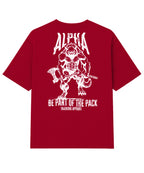 Kit 4 Camisetas Oversized - Wolf Style