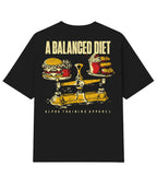 Camiseta Oversized Diet Preto