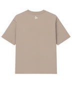 Camiseta Oversized Empire Bege Duna