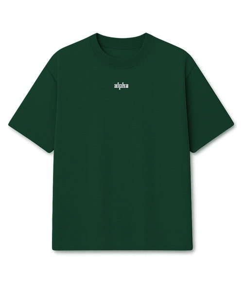 Camiseta Oversized Empire Verde Floresta
