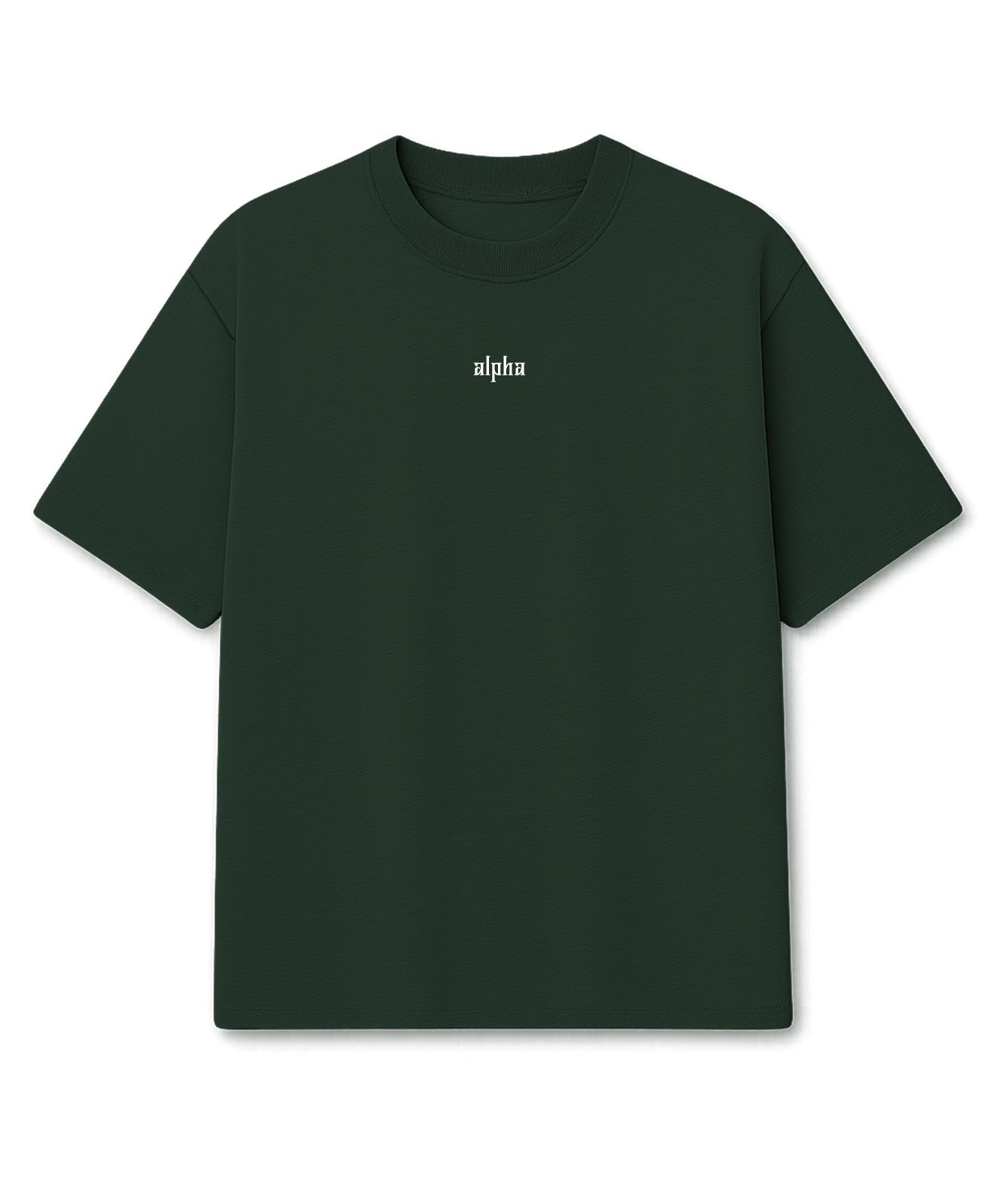 Camiseta Oversized Empire Verde Musgo