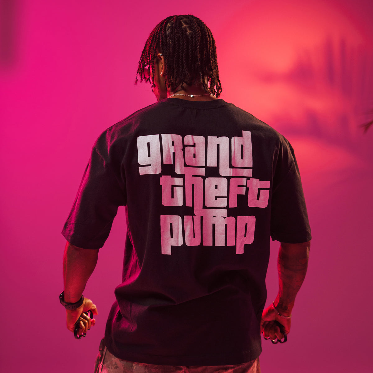 Camiseta Oversized GTP Preto