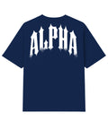 Camiseta Oversized Hunter Azul Marinho