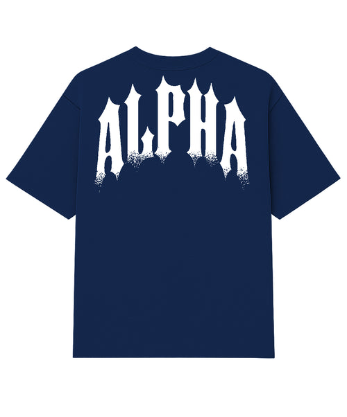 Camiseta Oversized Hunter Azul Marinho
