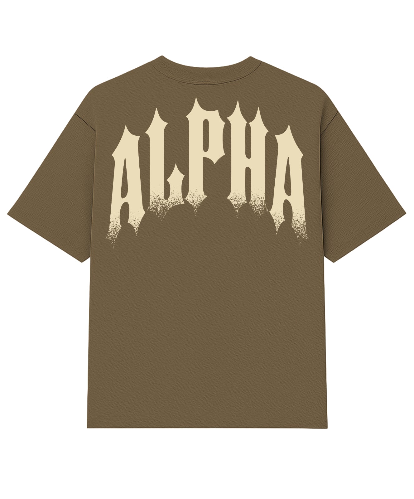 Camiseta Oversized Hunter Caramelo