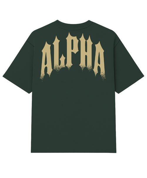 Camiseta Oversized Hunter Verde Musgo