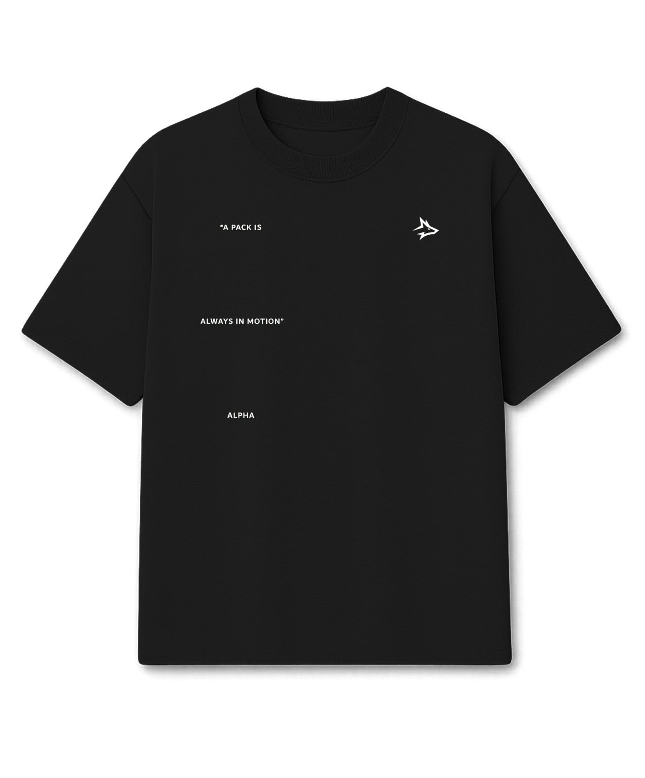 Camiseta Oversized In Motion Preto