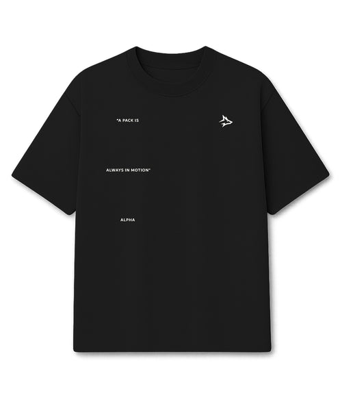 Camiseta Oversized In Motion Preto