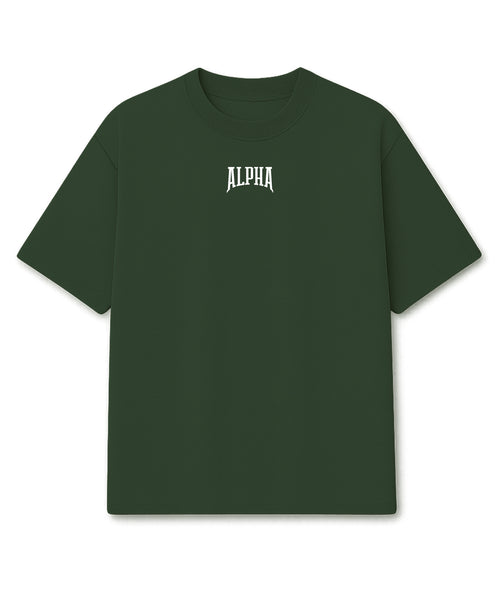 Camiseta Oversized Legacy Verde Musgo