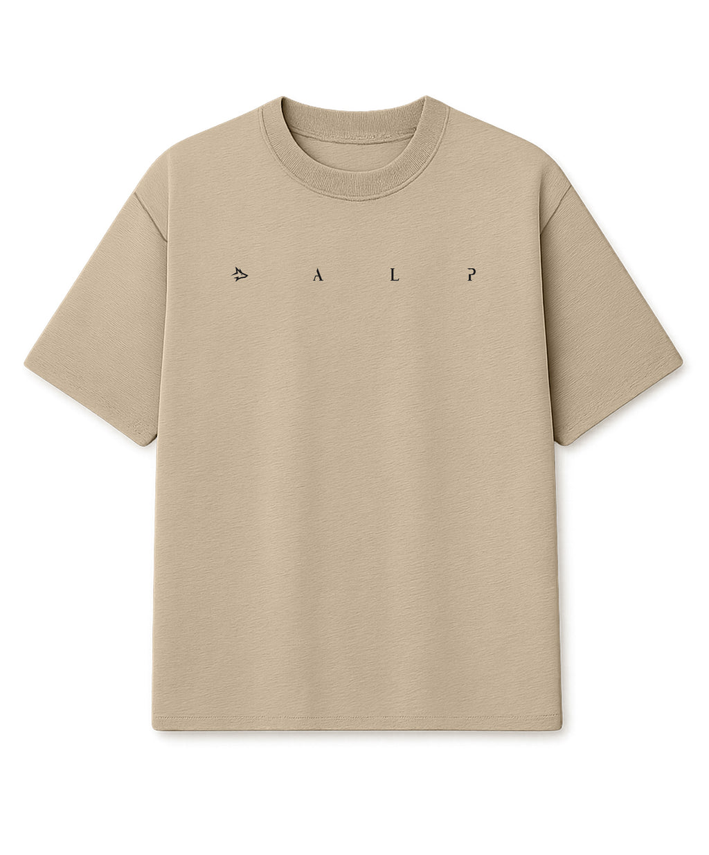 Camiseta Oversized Light Lupus Bege Duna