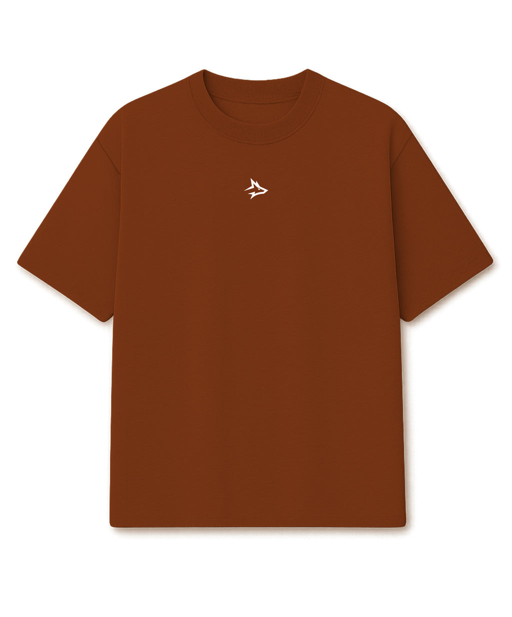 Camiseta Oversized Lupus Marrom Telha