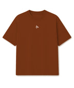 Camiseta Oversized Lupus Marrom Telha