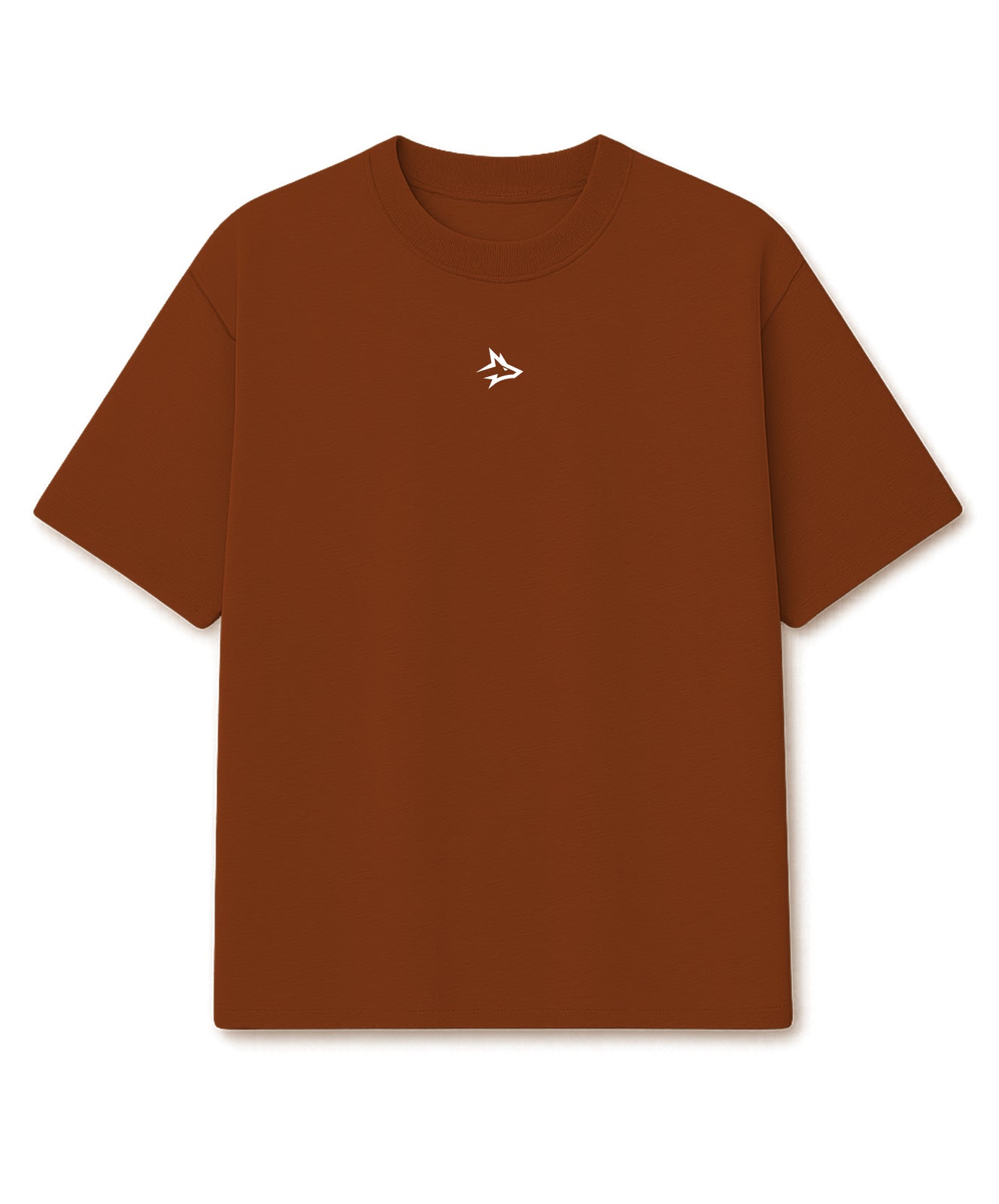 Camiseta Oversized Lupus Marrom Telha