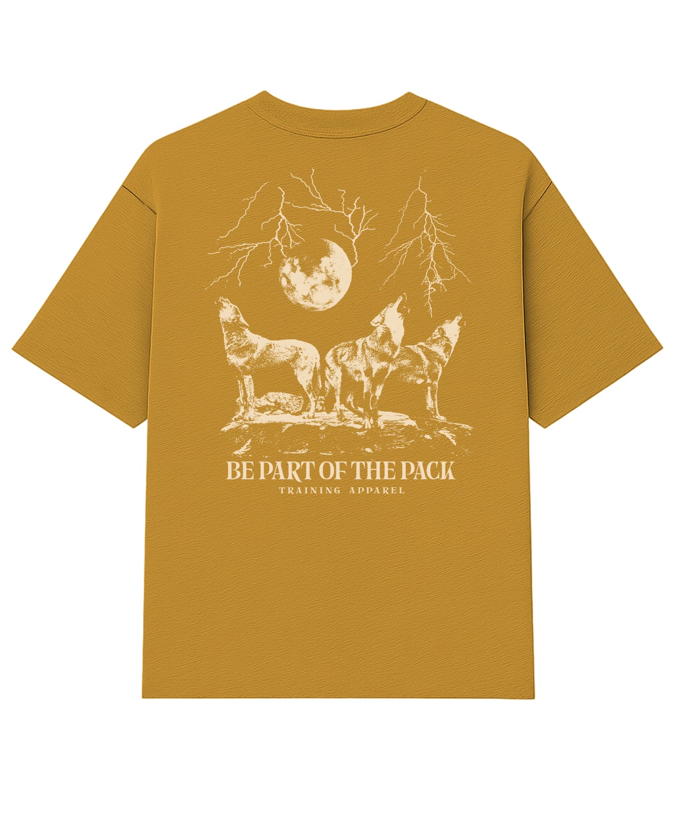 Camiseta Oversized Lupus Pack Caramelo