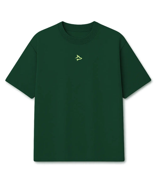 Camiseta Oversized Lupus Verde Floresta
