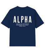 Camiseta Oversized Pack Club Azul Marinho