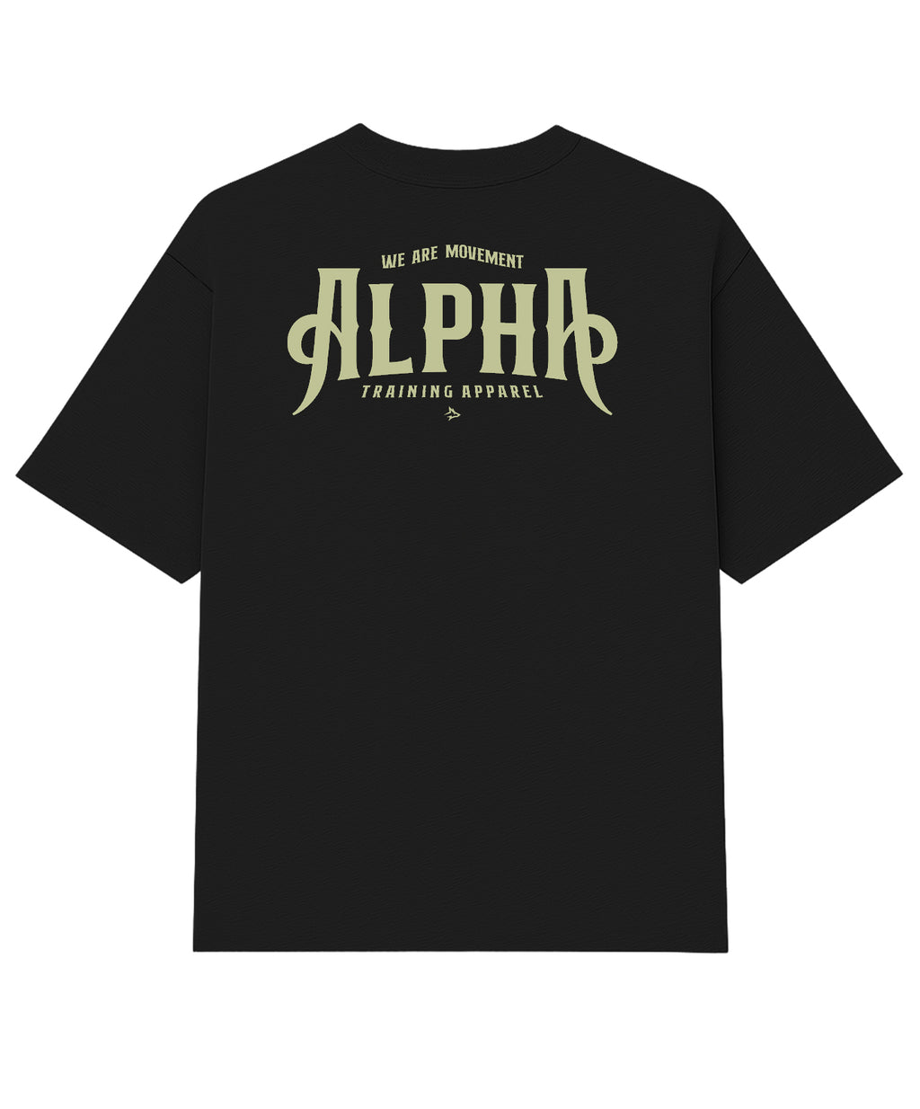 Camiseta Oversized Pillars Preto