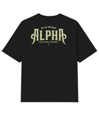 Camiseta Oversized Pillars Preto
