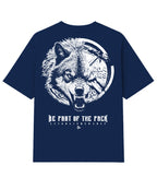 Camiseta Oversized Plate Azul Marinho