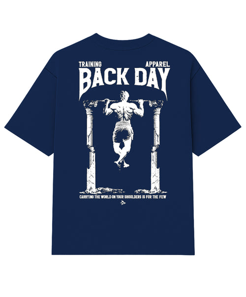 Camiseta Oversized Pull Day Azul Marinho