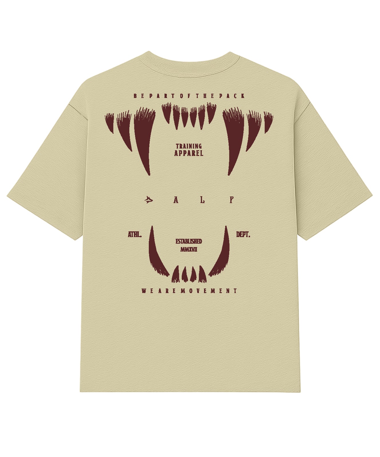 Camiseta Oversized Rage Off white